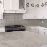 high end kitchen counters with stove image